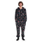 Snuggs Blanket Onesie Black monster